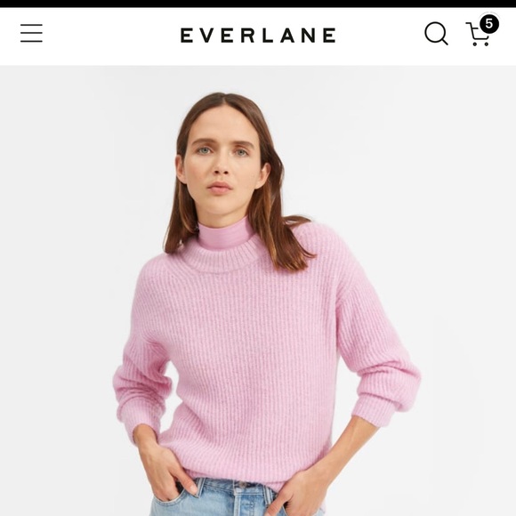 Everlane Oversized Alplaca Sweater - Picture 2 of 6